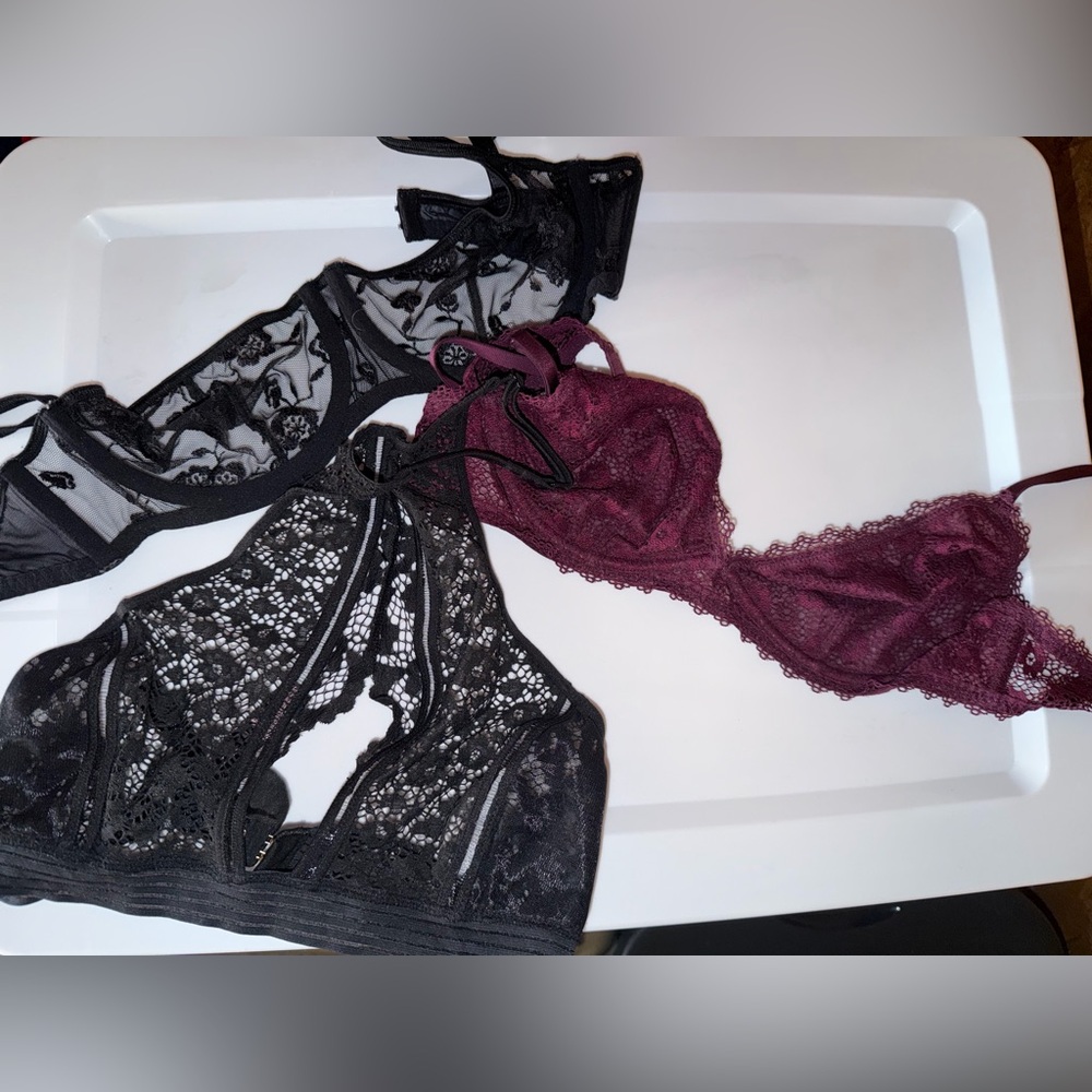 Victoria's Secret Bundle Lace Bras/Bralette